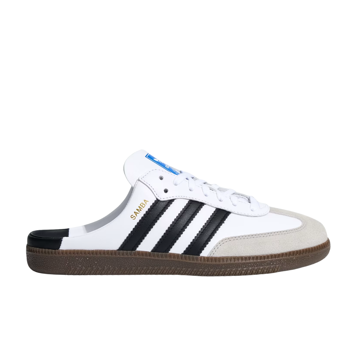 Adidas Samba Mule White Black Gum (W)