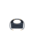 Jw Pei Ellie Metal Ring Embellished Top Handle Bag Navy