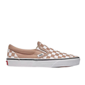 Vans Classic Slip-On Checkerboard Warm Taupe Brown White