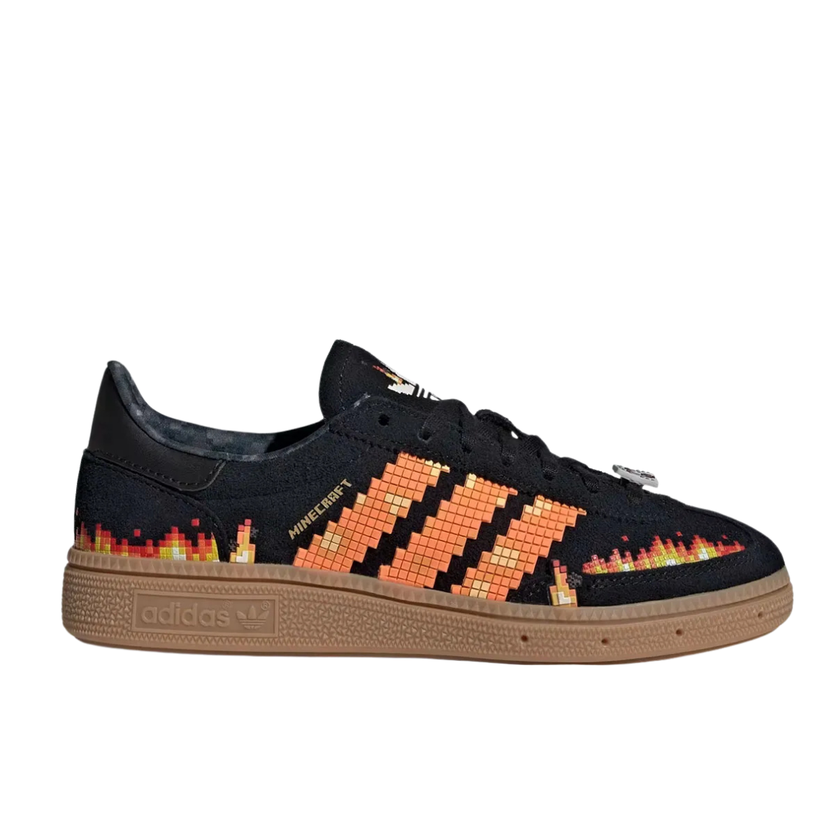 Adidas Handball Spezial Minecraft Black Pure Orange (GS)