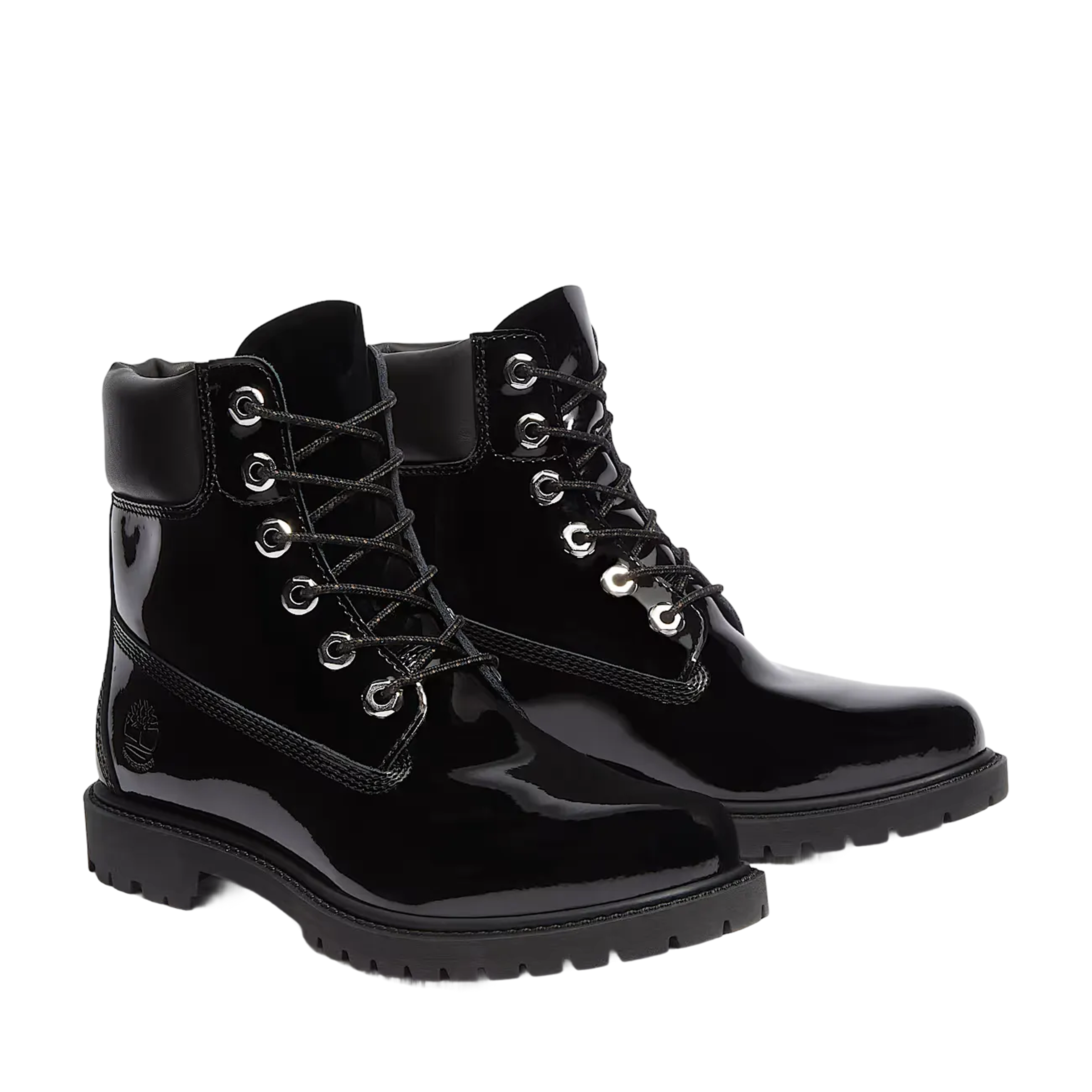 Timberland Patent Leather Premium 6-Inch Waterproof Boot Black (W)