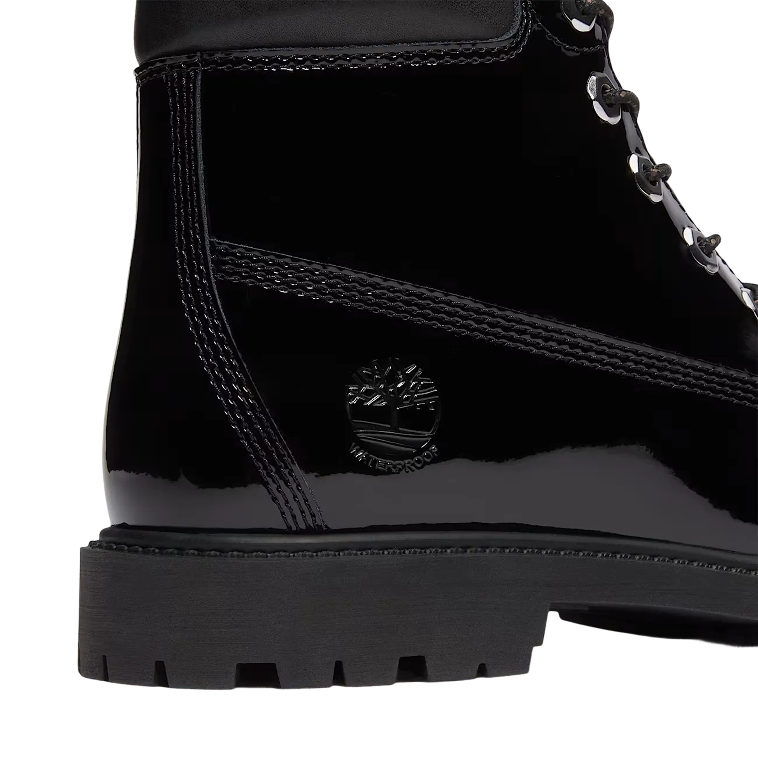 Timberland Patent Leather Premium 6-Inch Waterproof Boot Black (W)