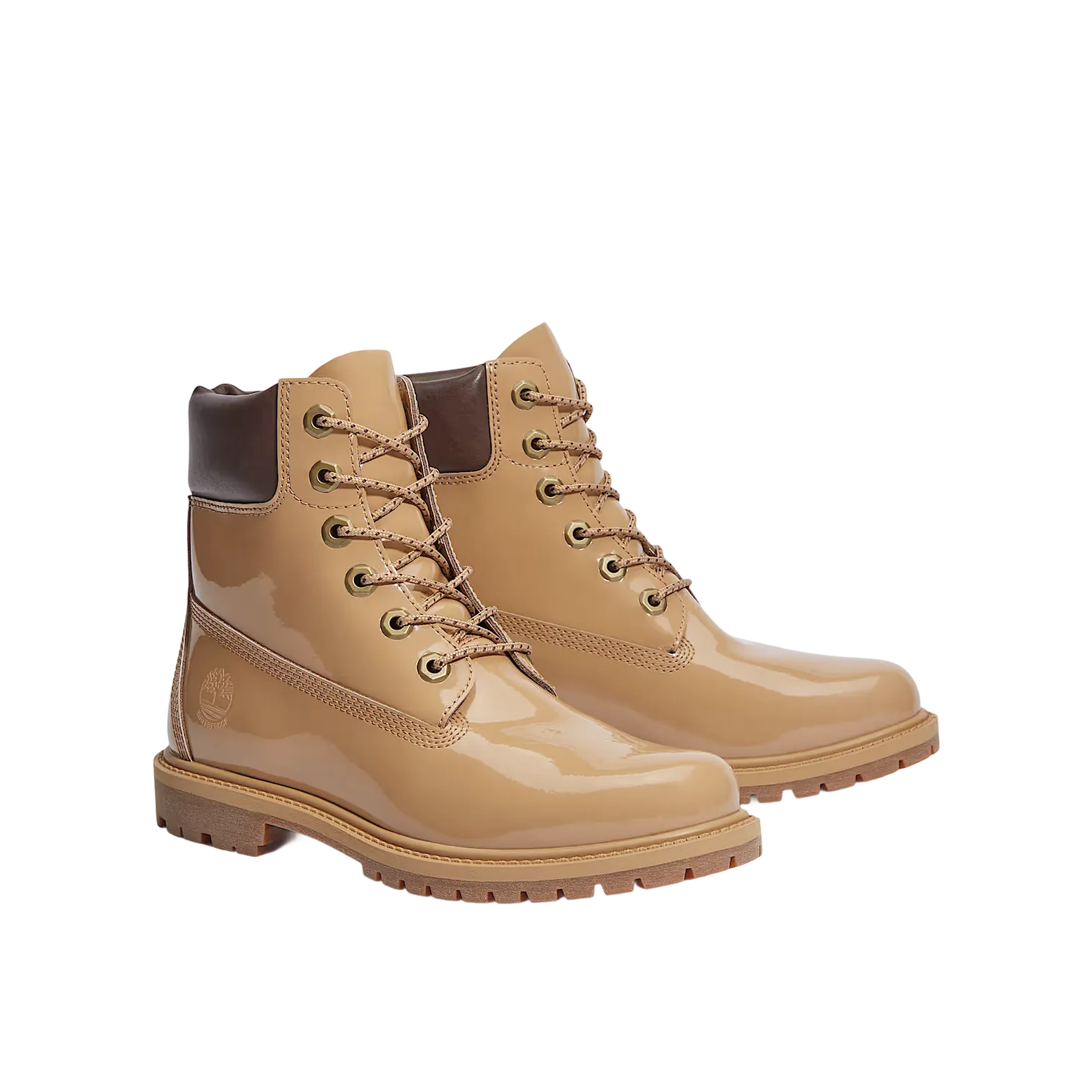 Timberland Patent Leather Premium 6-Inch Waterproof Boot Wheat (W)
