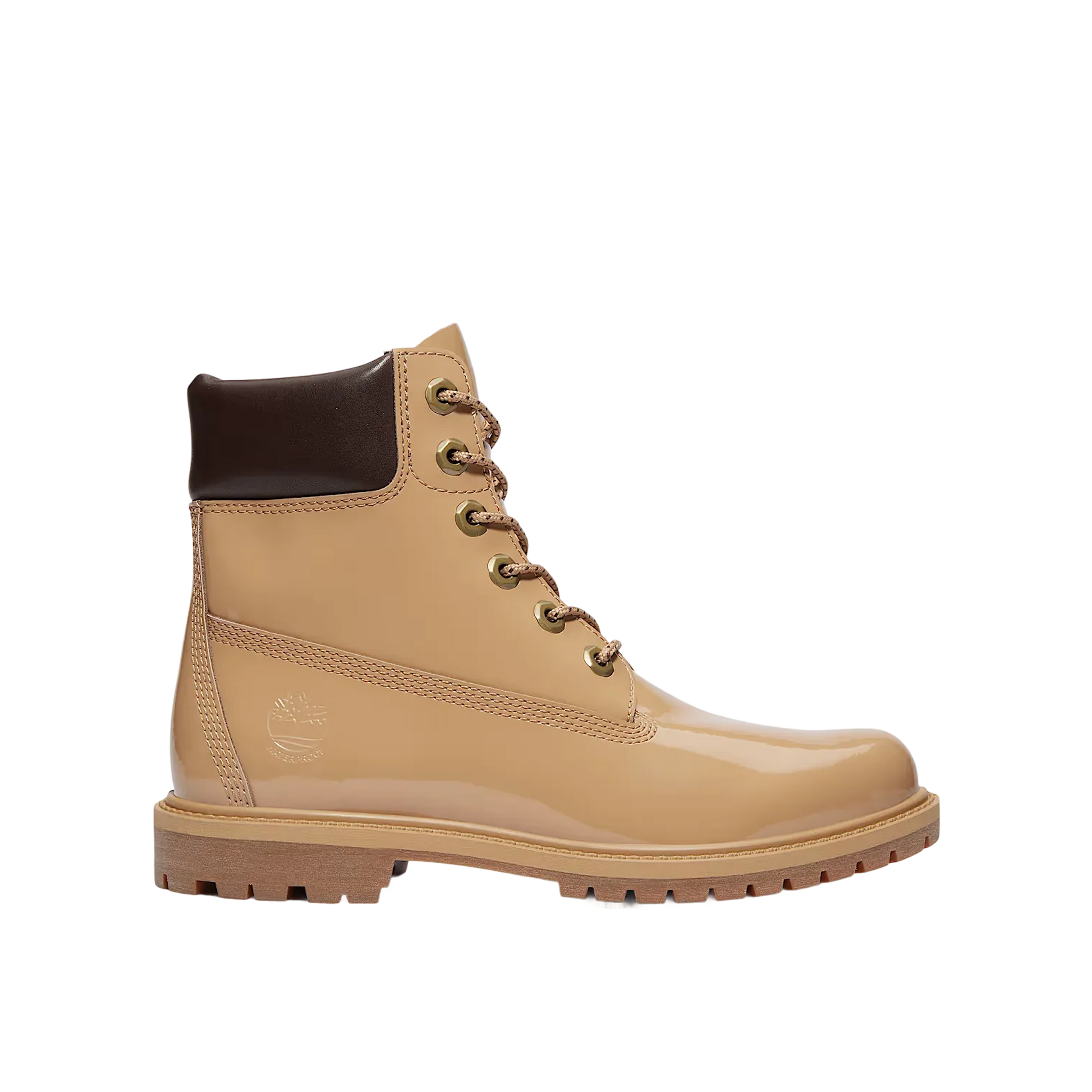 Timberland Patent Leather Premium 6-Inch Waterproof Boot Wheat (W)