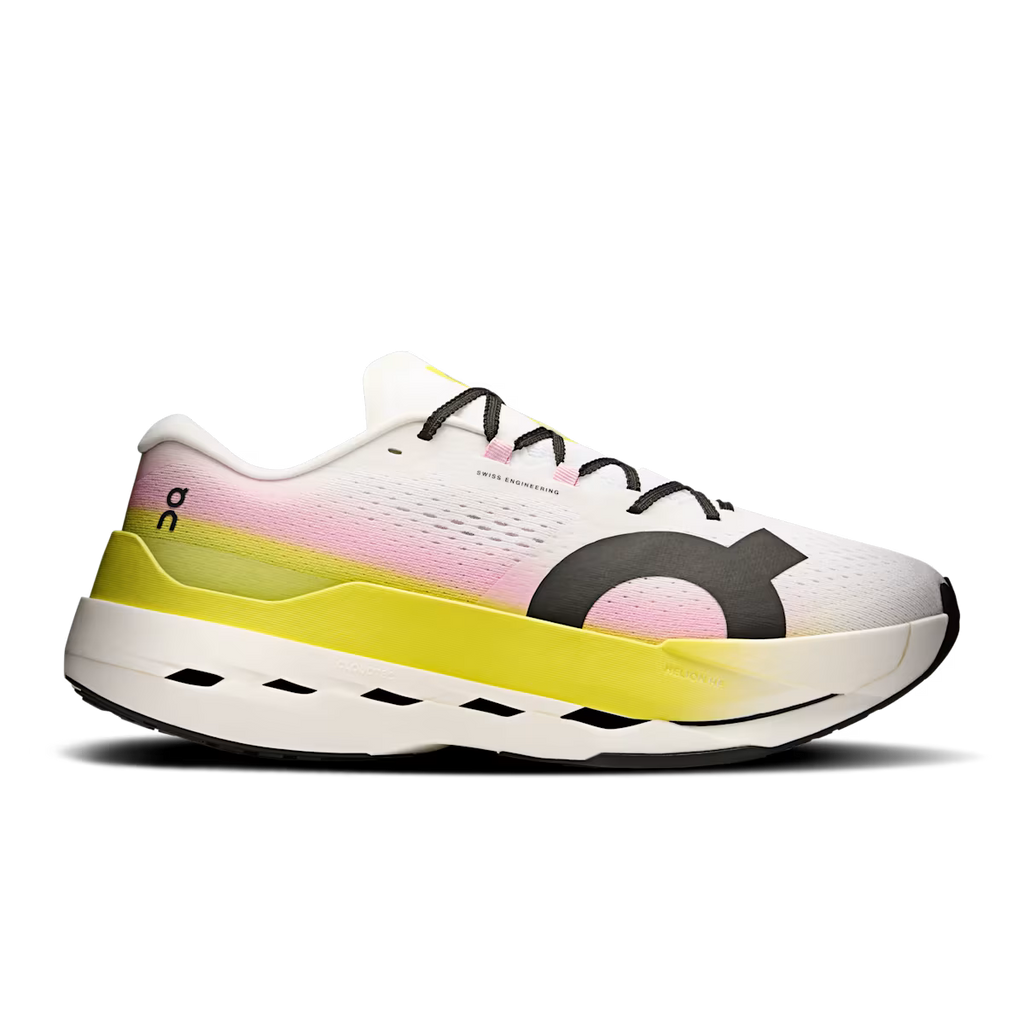 On Running Cloudboom Max Lime Raspberry