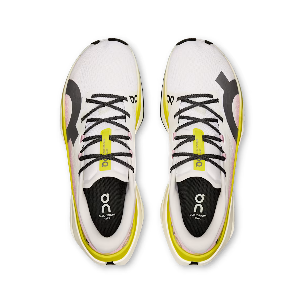 On Running Cloudboom Max Lime Raspberry