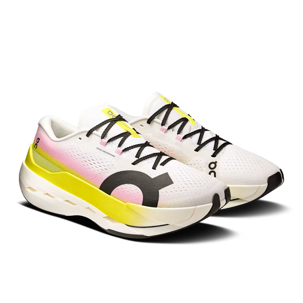 On Running Cloudboom Max Lime Raspberry
