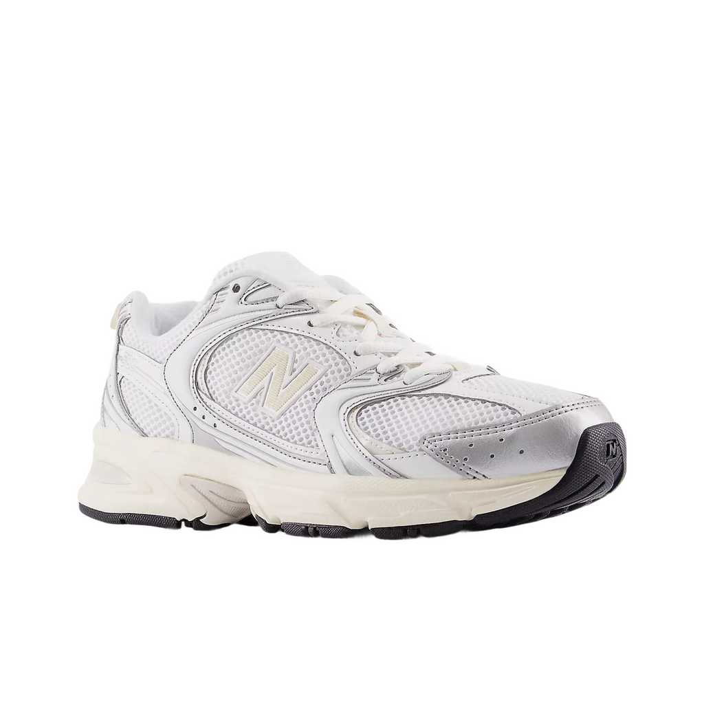New Balance 530 Silver Metallic Linen