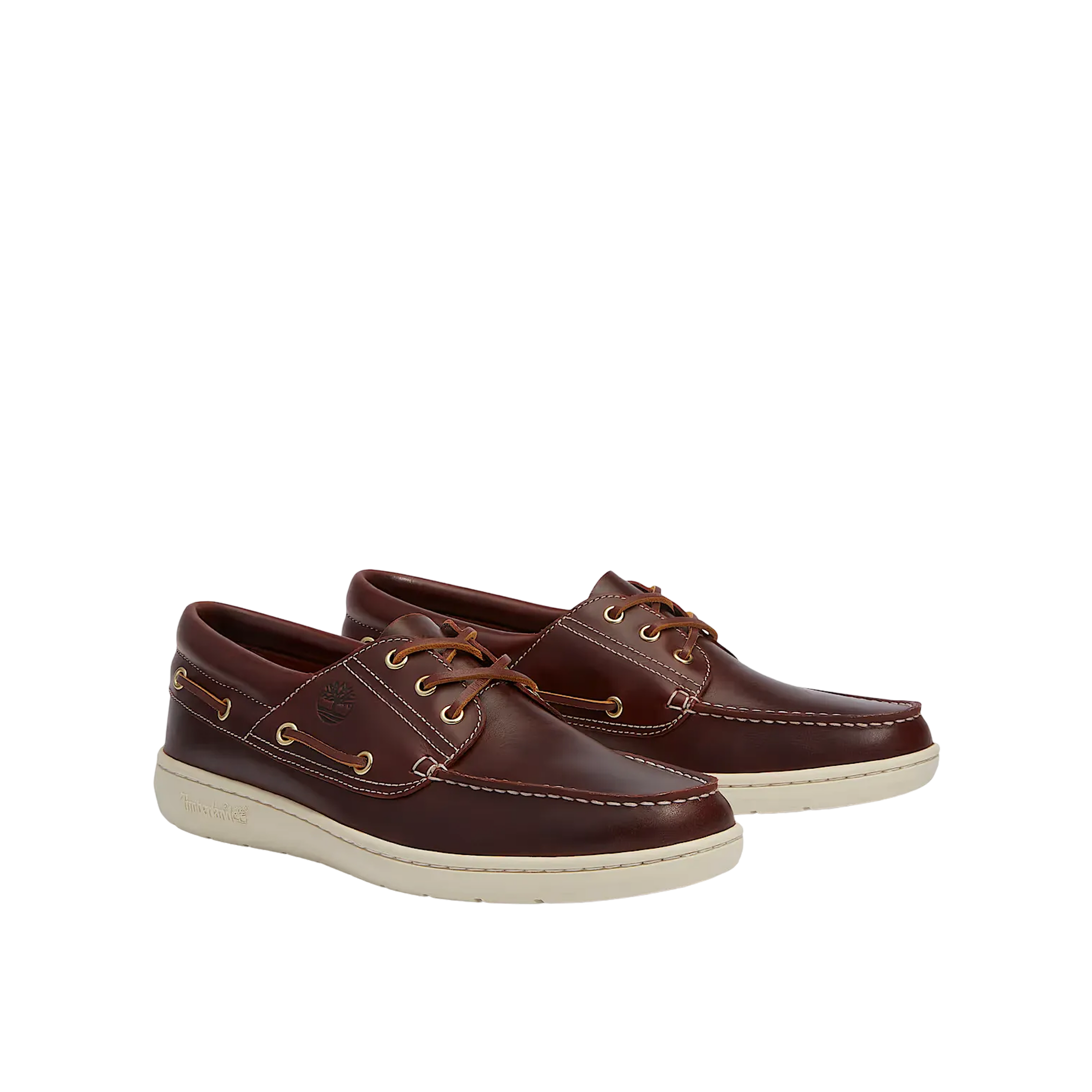 Timberland Men's Portofino Pier Boat Shoe Burgundy