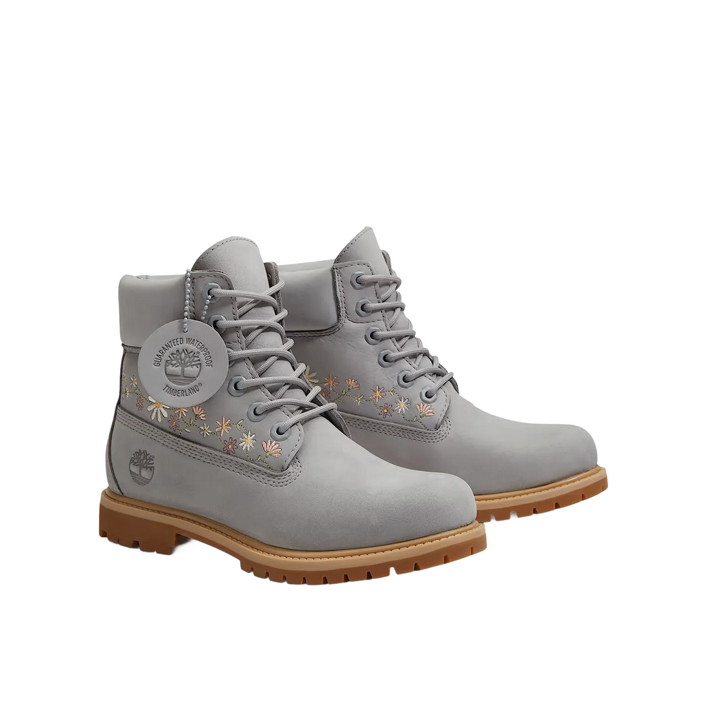 Timberland Premium 6-Inch Waterproof Boot Light Grey (W)
