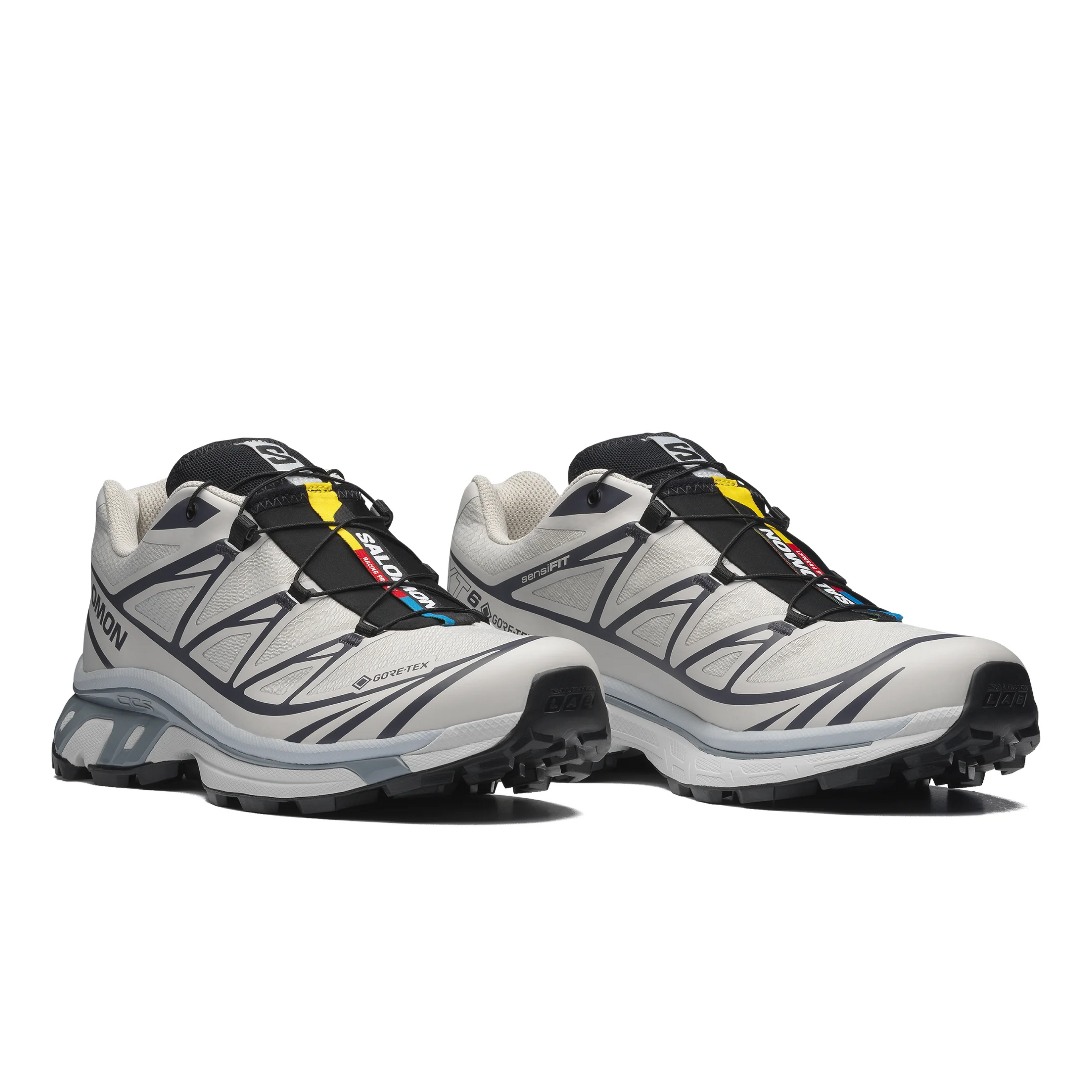 Salomon XT-6 Gore-Tex Silver Cloud Black