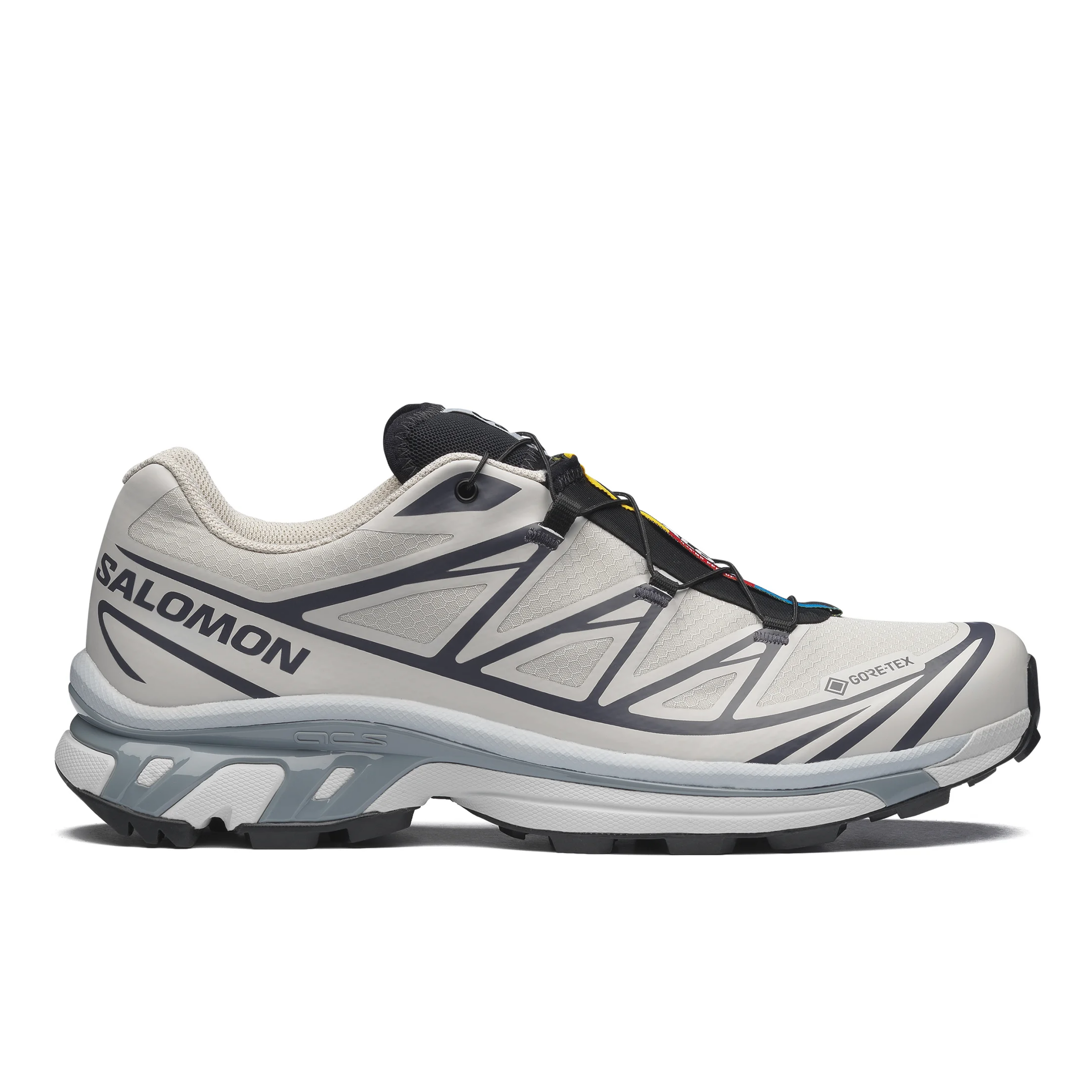 Salomon XT-6 Gore-Tex Silver Cloud Black