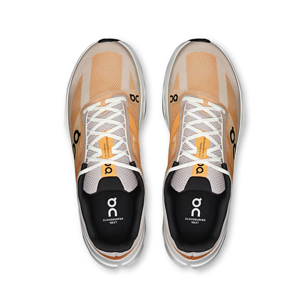 On Running Cloudsurfer Next Tangerine Ivory