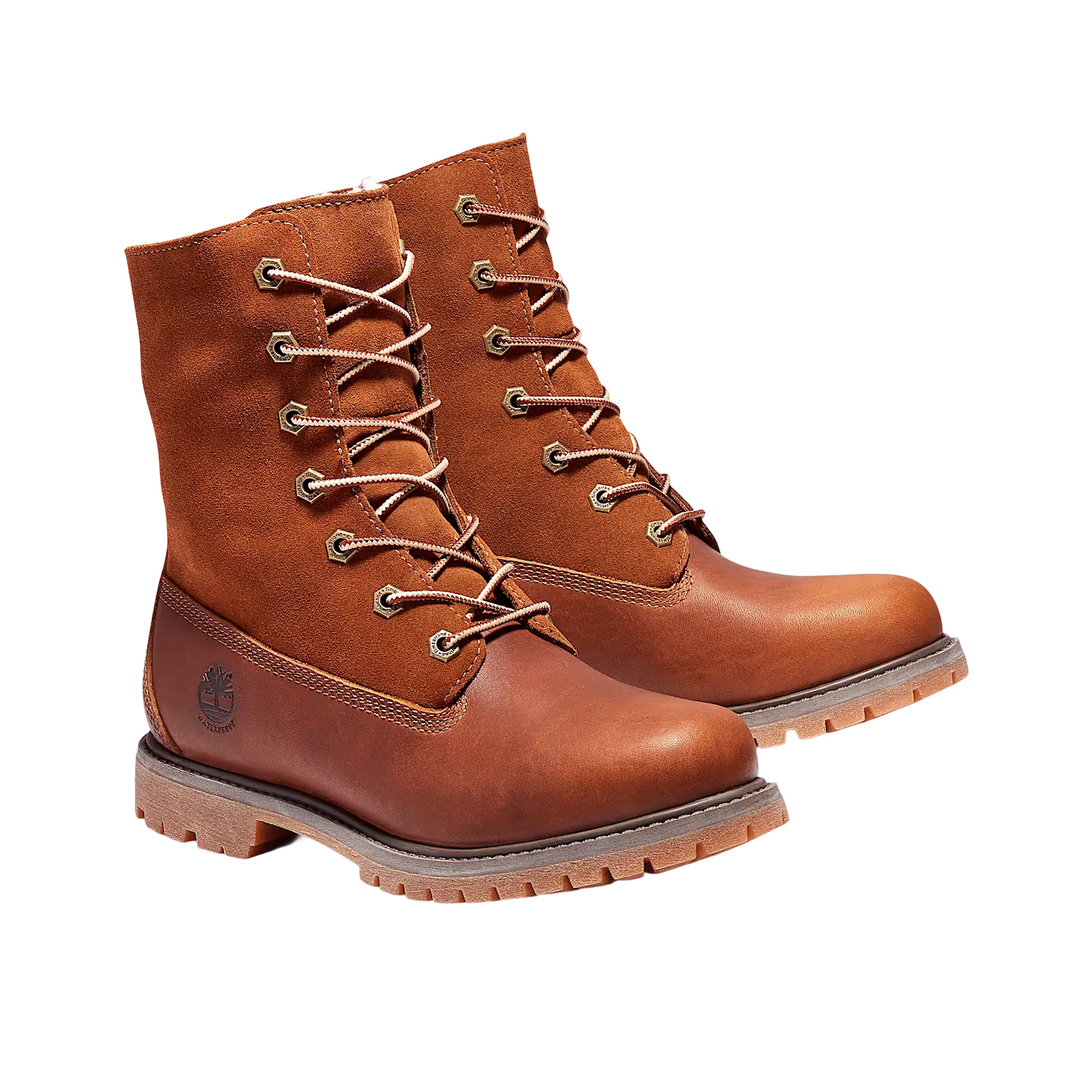 Timberland Warm-Lined Waterproof Roll-Top Boot Dark Brown (W)