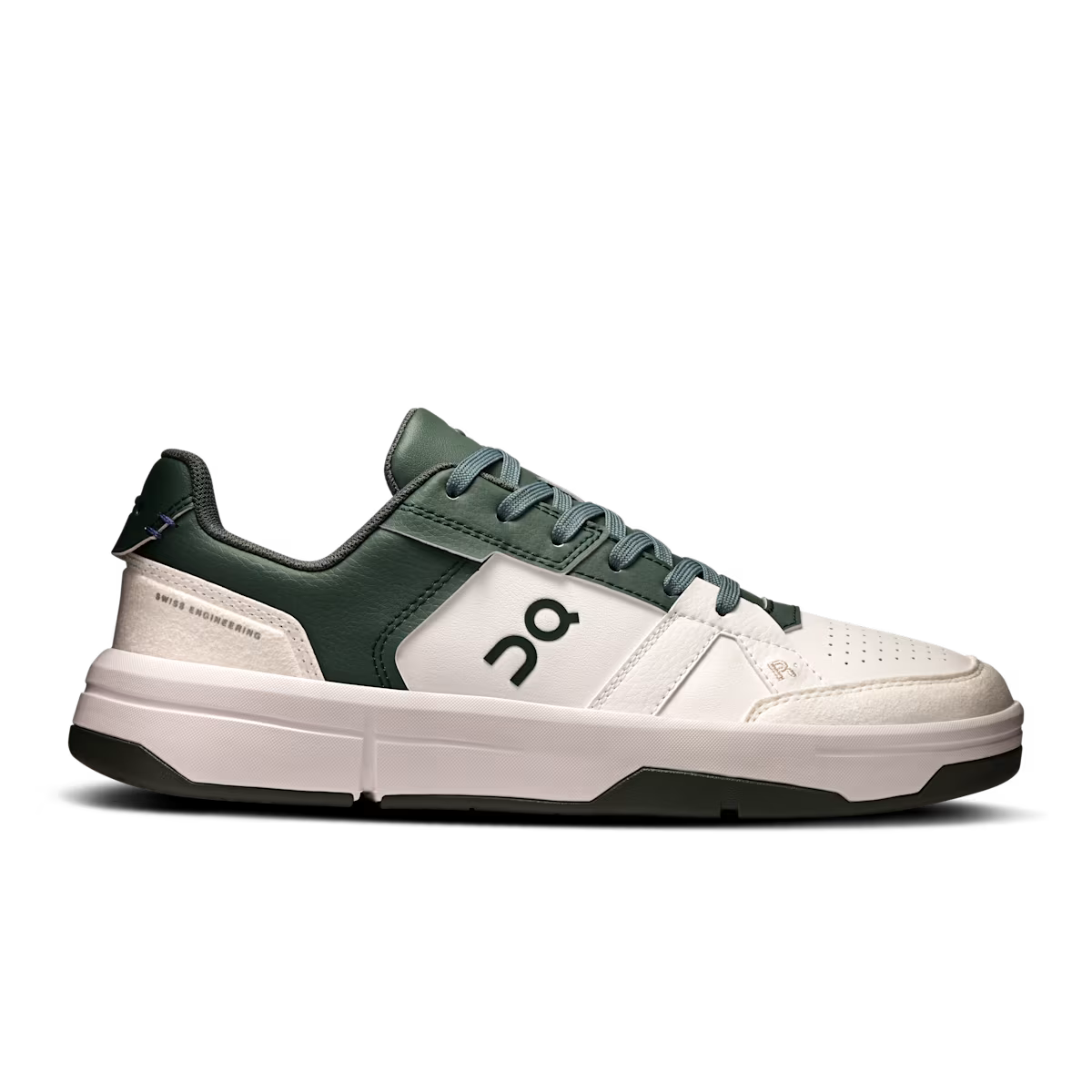 On Running The Roger Clubhouse White Olive