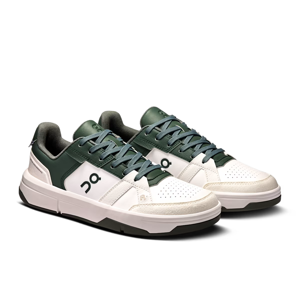 On Running The Roger Clubhouse White Olive