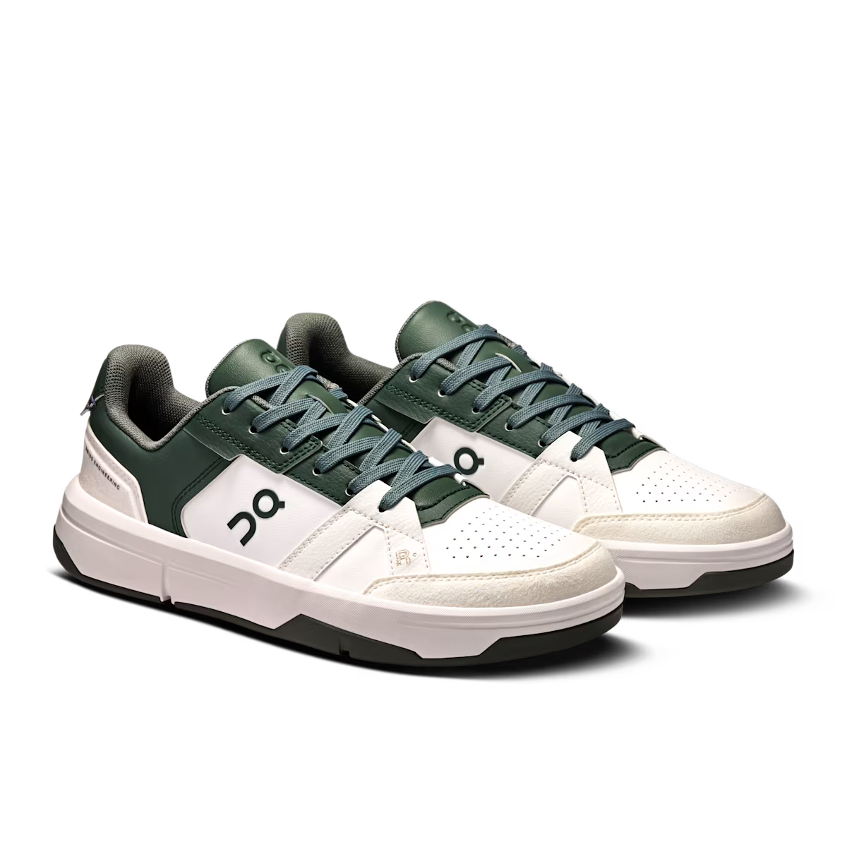 On Running The Roger Clubhouse White Olive