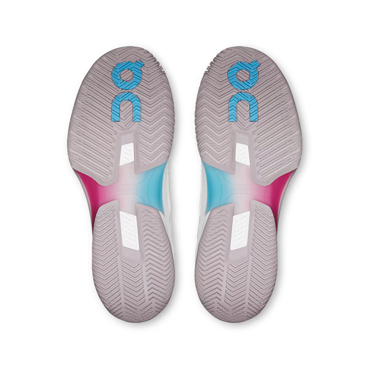 On Running The Roger Pro Fire White Pink