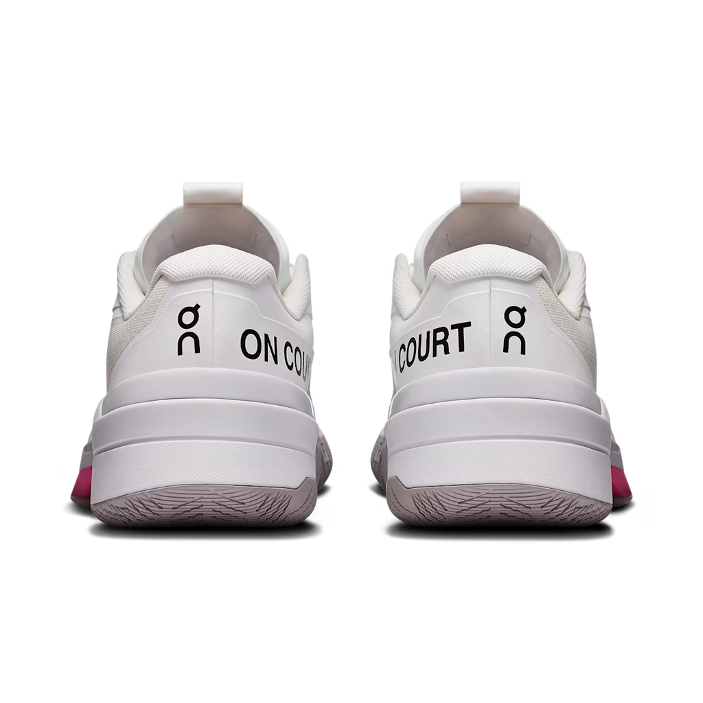 On Running The Roger Pro Fire White Pink